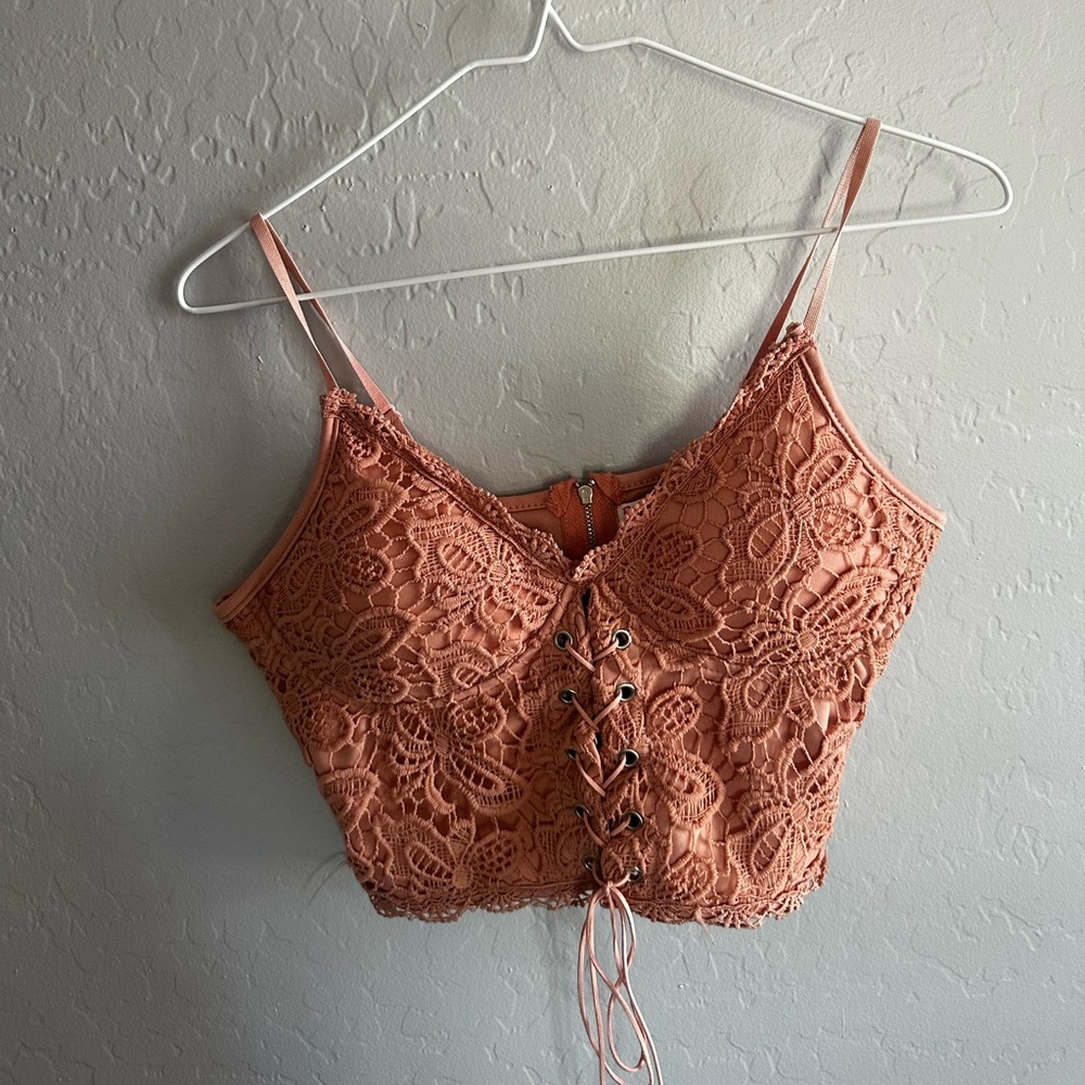 Beautiful lace corset top